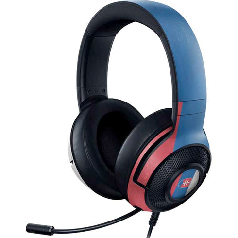Slovakia Flag Distressed Razer Kraken X Skin